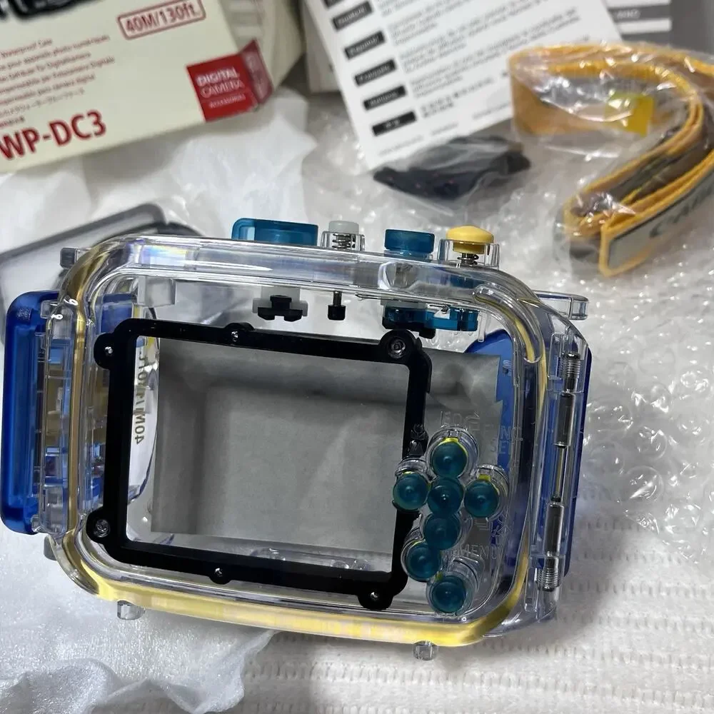 Genuine Canon WP-DC3 Digital Camera WaterProof Case 40M/130ft New In Box